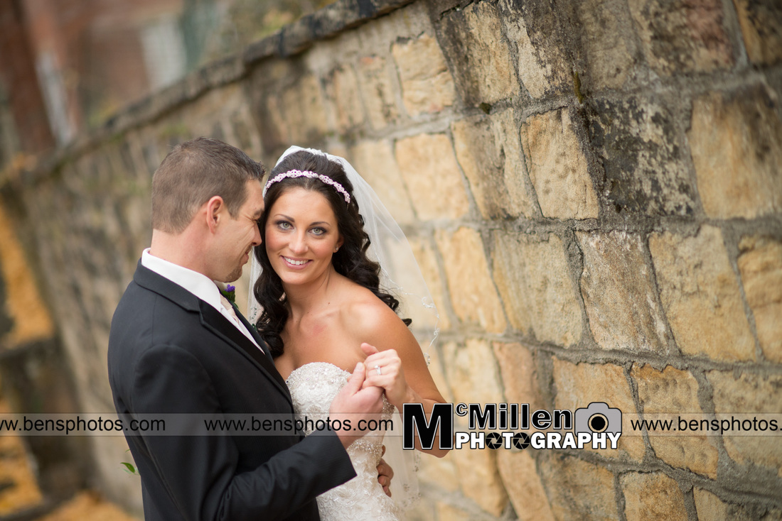 Bride & Groom in Uniontown PA Wedding Photography